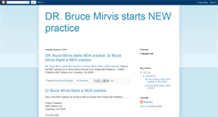 Desktop Screenshot of brucemirvis.blogspot.com
