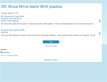 Tablet Screenshot of brucemirvis.blogspot.com