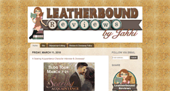 Desktop Screenshot of leatherboundreviews.blogspot.com