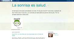 Desktop Screenshot of consultasonriete.blogspot.com