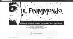 Desktop Screenshot of ilfinimmondo.blogspot.com