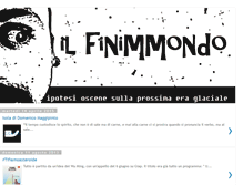Tablet Screenshot of ilfinimmondo.blogspot.com