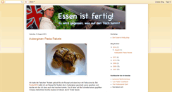 Desktop Screenshot of essen-ist-fertig.blogspot.com