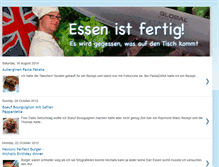 Tablet Screenshot of essen-ist-fertig.blogspot.com