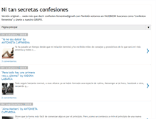 Tablet Screenshot of confesionfemenina.blogspot.com