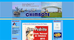 Desktop Screenshot of chimbotetours.blogspot.com