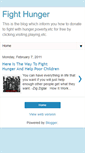Mobile Screenshot of fighthungerbyclick.blogspot.com