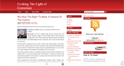 Desktop Screenshot of evokinglight.blogspot.com