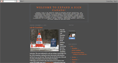 Desktop Screenshot of expandasigncanada.blogspot.com