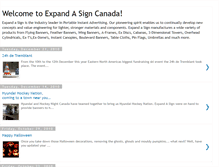 Tablet Screenshot of expandasigncanada.blogspot.com