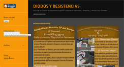 Desktop Screenshot of diodosyresistencias.blogspot.com