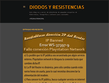 Tablet Screenshot of diodosyresistencias.blogspot.com