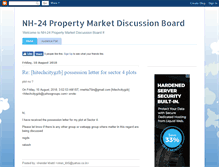 Tablet Screenshot of nh24property.blogspot.com