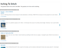 Tablet Screenshot of itchingtostitch.blogspot.com