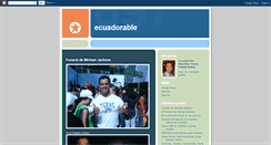 Desktop Screenshot of ecuadorable.blogspot.com