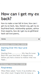 Mobile Screenshot of get-my-ex-back-magic.blogspot.com