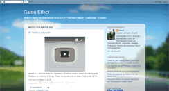 Desktop Screenshot of garoueffect.blogspot.com