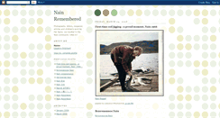 Desktop Screenshot of nainremembered.blogspot.com