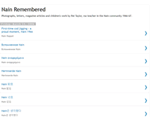 Tablet Screenshot of nainremembered.blogspot.com