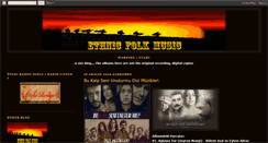 Desktop Screenshot of ethnicfolkmusic.blogspot.com