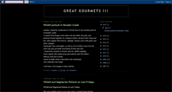 Desktop Screenshot of greatgourmets.blogspot.com