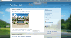 Desktop Screenshot of brentandvalerie.blogspot.com