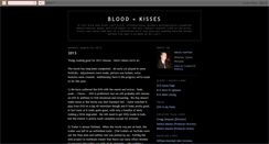 Desktop Screenshot of bloodandkisses.blogspot.com