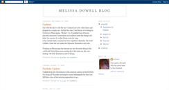 Desktop Screenshot of melissadowell.blogspot.com