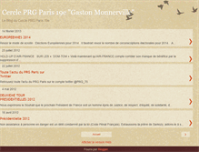 Tablet Screenshot of prgparis19.blogspot.com
