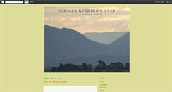 Desktop Screenshot of evenpost.blogspot.com