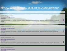 Tablet Screenshot of conversation-with-muslim.blogspot.com