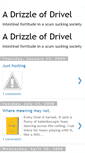 Mobile Screenshot of drizzledrivel.blogspot.com