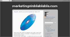 Desktop Screenshot of marketingsinblablabla.blogspot.com