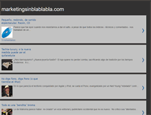 Tablet Screenshot of marketingsinblablabla.blogspot.com