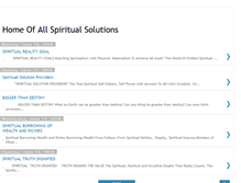 Tablet Screenshot of homeofallspiritualsolutions.blogspot.com