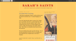 Desktop Screenshot of bigbookofwomensaints.blogspot.com