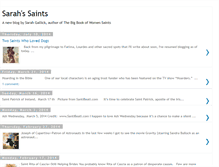 Tablet Screenshot of bigbookofwomensaints.blogspot.com