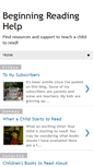 Mobile Screenshot of beginningreadinghelp.blogspot.com