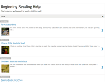 Tablet Screenshot of beginningreadinghelp.blogspot.com