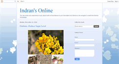 Desktop Screenshot of indranonline.blogspot.com