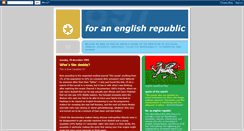 Desktop Screenshot of englishrepublican.blogspot.com