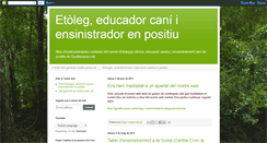 Desktop Screenshot of etologiaieducaciocanina.blogspot.com