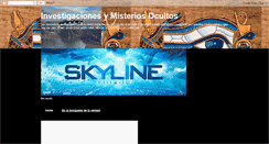 Desktop Screenshot of misteriossinrespuesta.blogspot.com