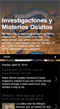 Mobile Screenshot of misteriossinrespuesta.blogspot.com