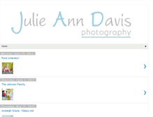 Tablet Screenshot of julieanndavisphotography.blogspot.com