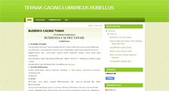 Desktop Screenshot of cacinglumbricus-rubellus.blogspot.com