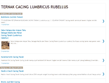 Tablet Screenshot of cacinglumbricus-rubellus.blogspot.com