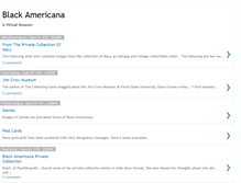 Tablet Screenshot of blackamericanamuseum.blogspot.com