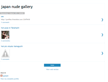Tablet Screenshot of japan-nude.blogspot.com