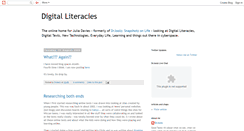 Desktop Screenshot of digital-literacies.blogspot.com